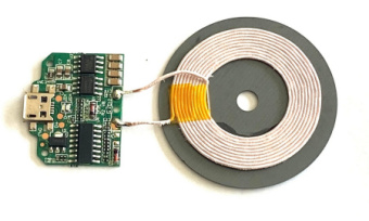 Модуль беспроводной зарядки QI Micro USB 15вт  (5537-M) FUT Arduino совместимый от магазина РЭССИ